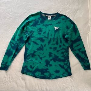 PINK Victoria’s Secret Tie Dye Sweatshirt, size XS